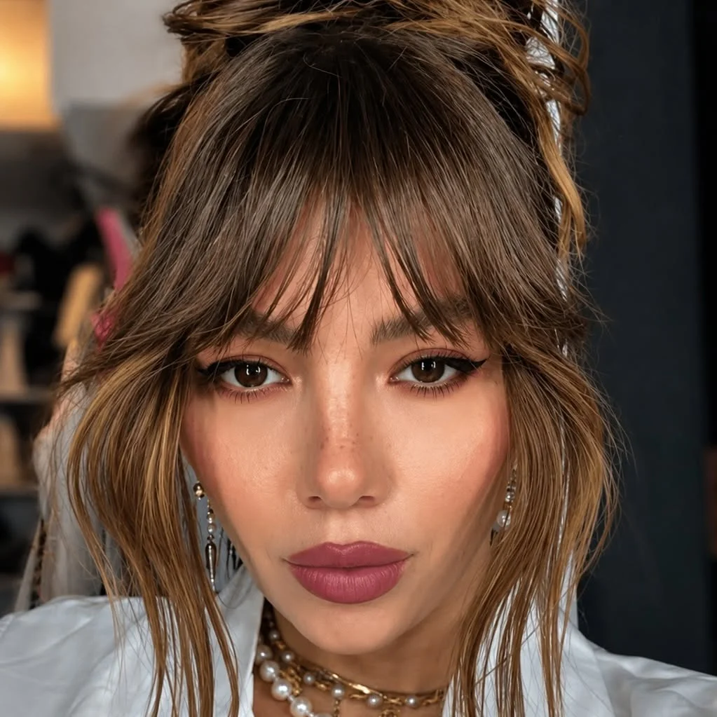 30 French Wispy Bangs Ideas to Try for a Soft and Chic Modern Look