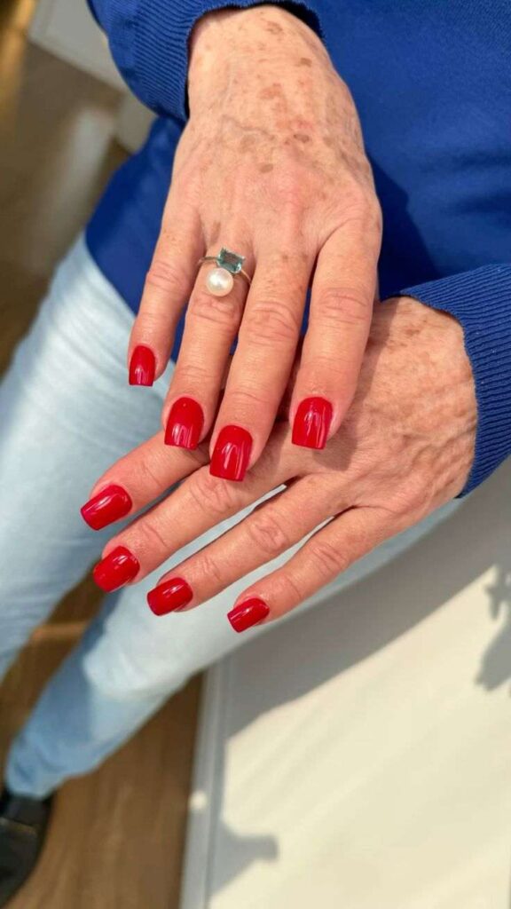 Medium Square Visual Idea Medium Square Visual Idea — Nails for Women Over 50