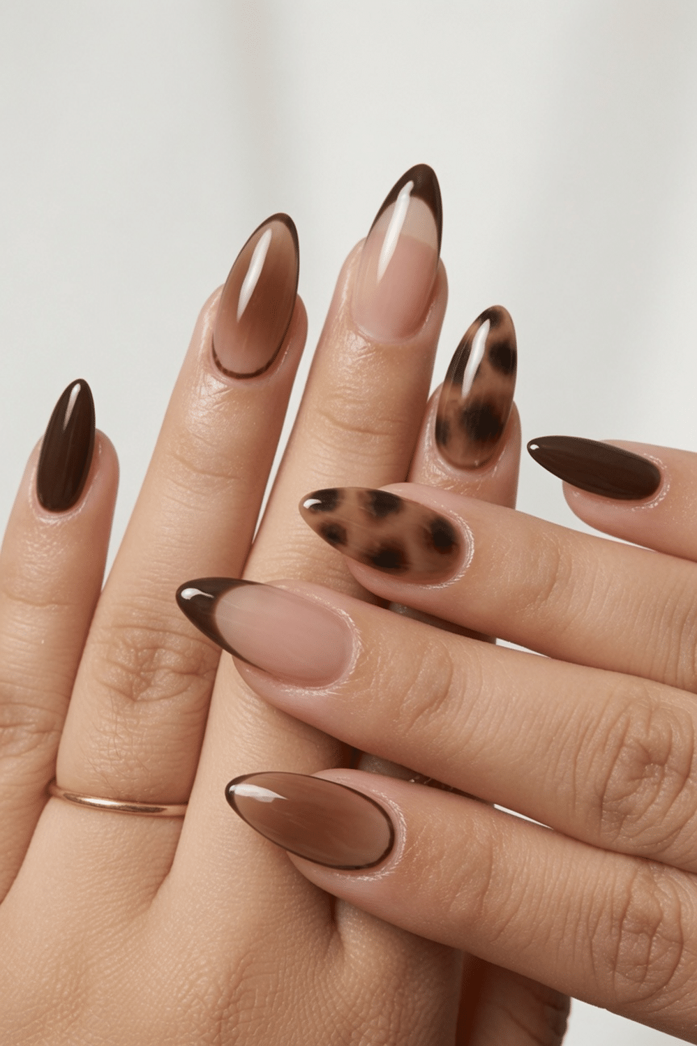 Visual Idea Visual Idea — Brown Nails