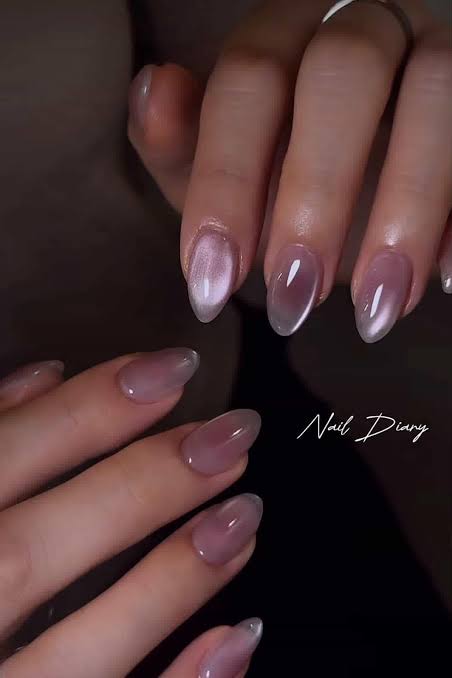 Cat Eye Visual Idea Cat Eye Visual Idea — Clear Nails