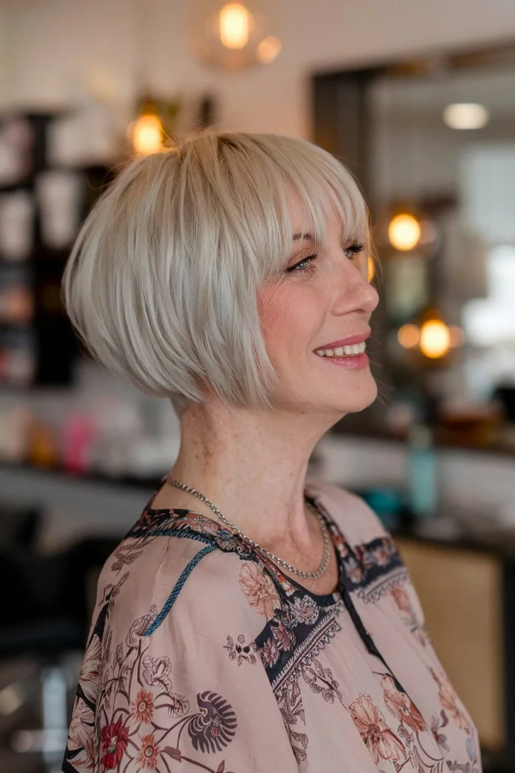 23 Short Bob with Bangs: Stylish Haircut Ideas