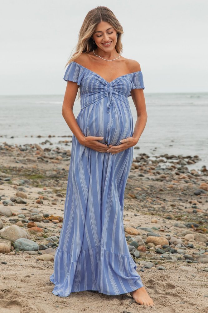 Summer Beach Vacation Maxi Dress Summer Beach Vacation Maxi Dress — Maternity Outfits