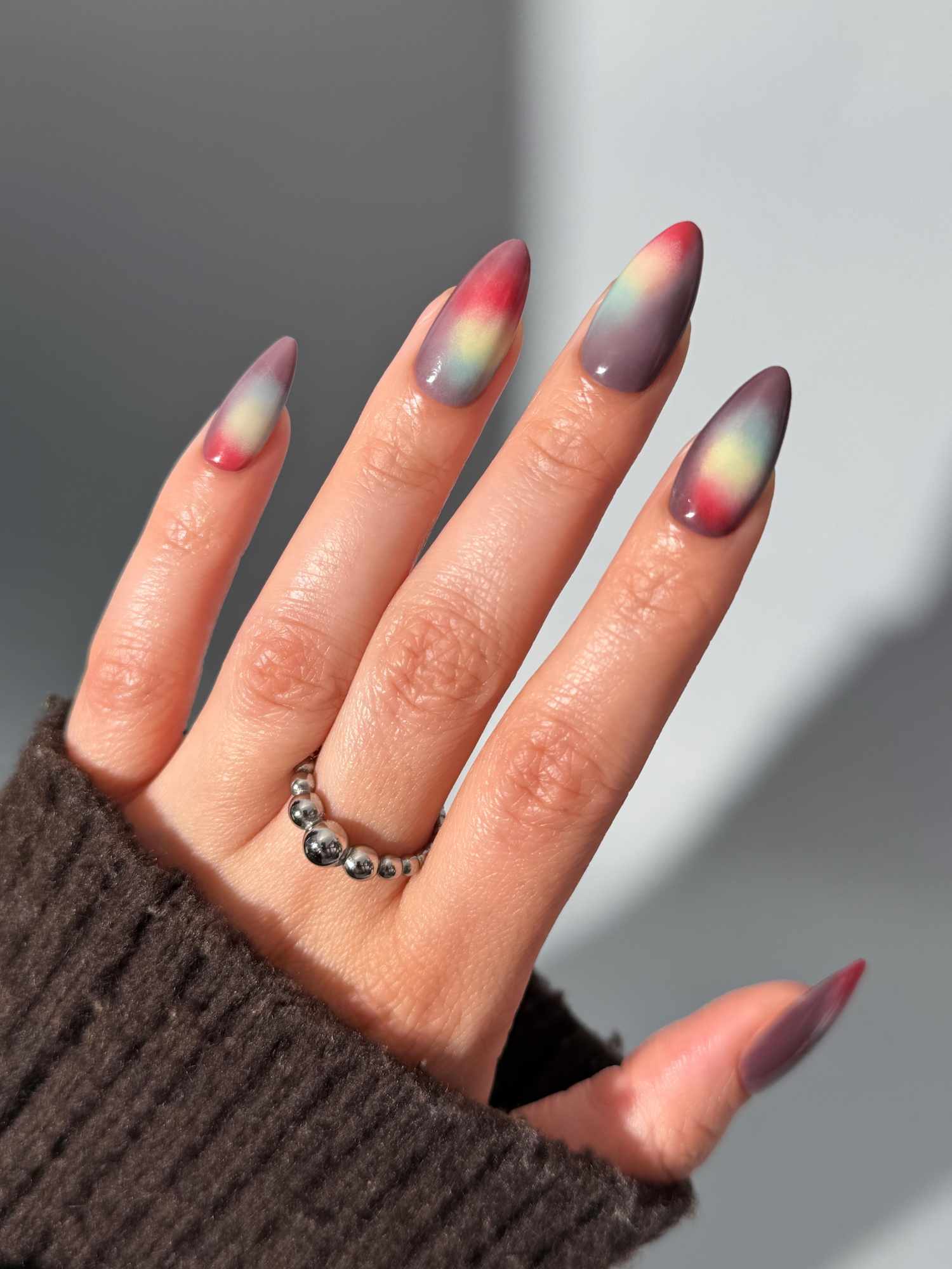 Aura Effect Gradient Visual Idea — Nail Colors