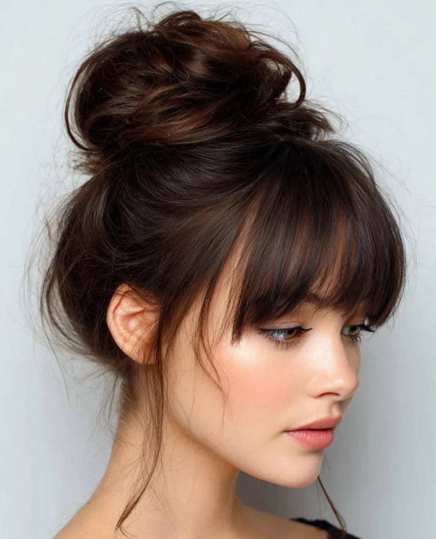 24 Beautiful Hairstyles With Bangs for a Fresh Look