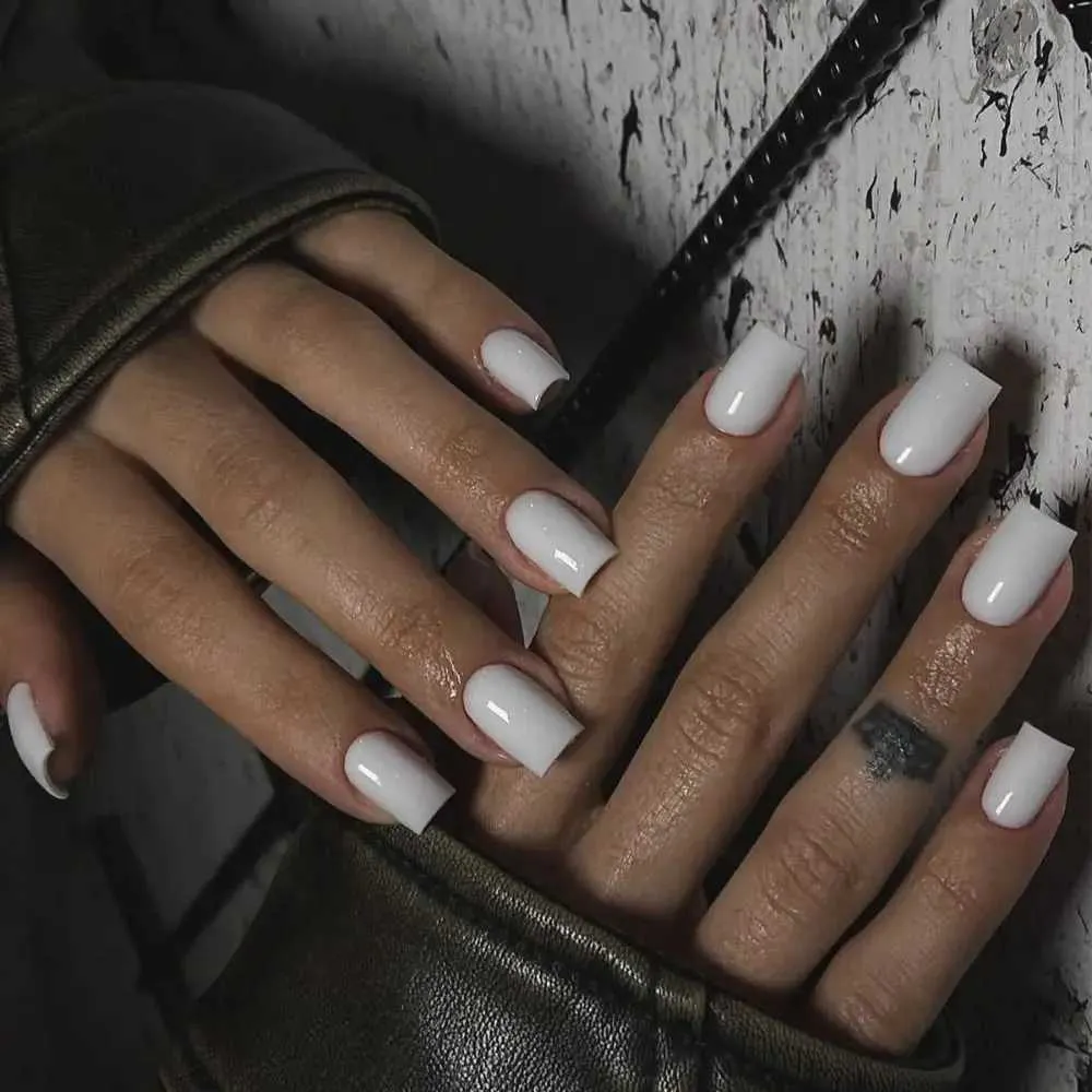 Classic Visual Idea — Long Square Nails