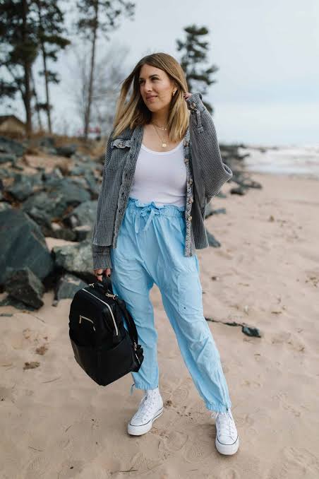Cargo Pants and Sneakers for Adventurous Travel — Travel Outfits