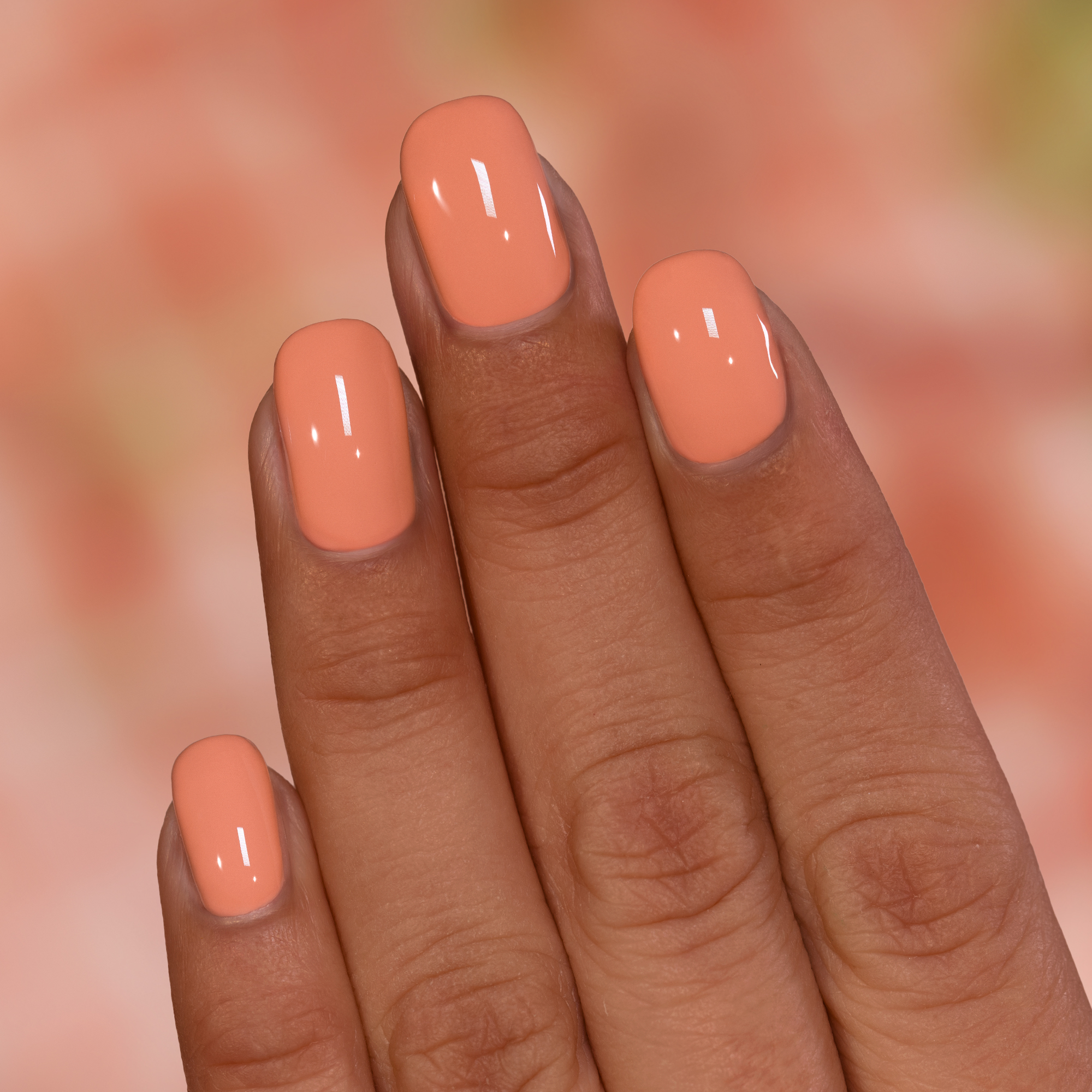 Solid Color Visual Idea Solid Color Visual Idea — Coral Nails