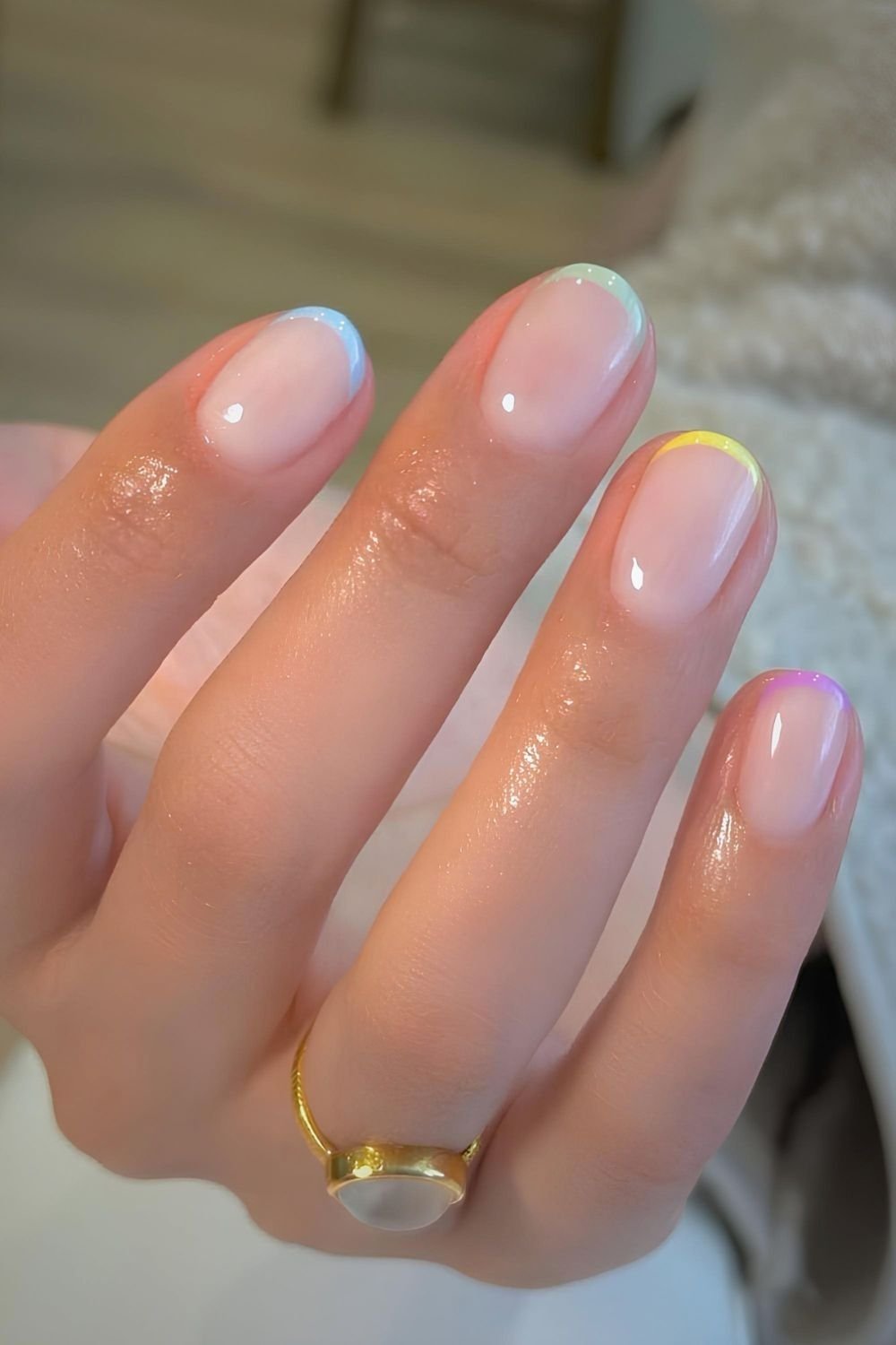 Spring Visual Idea Spring Visual Idea — Micro French Nails