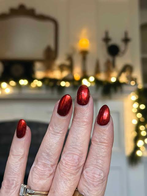 Festive Winter Visual Idea Festive Winter Visual Idea — Nails for Women Over 50