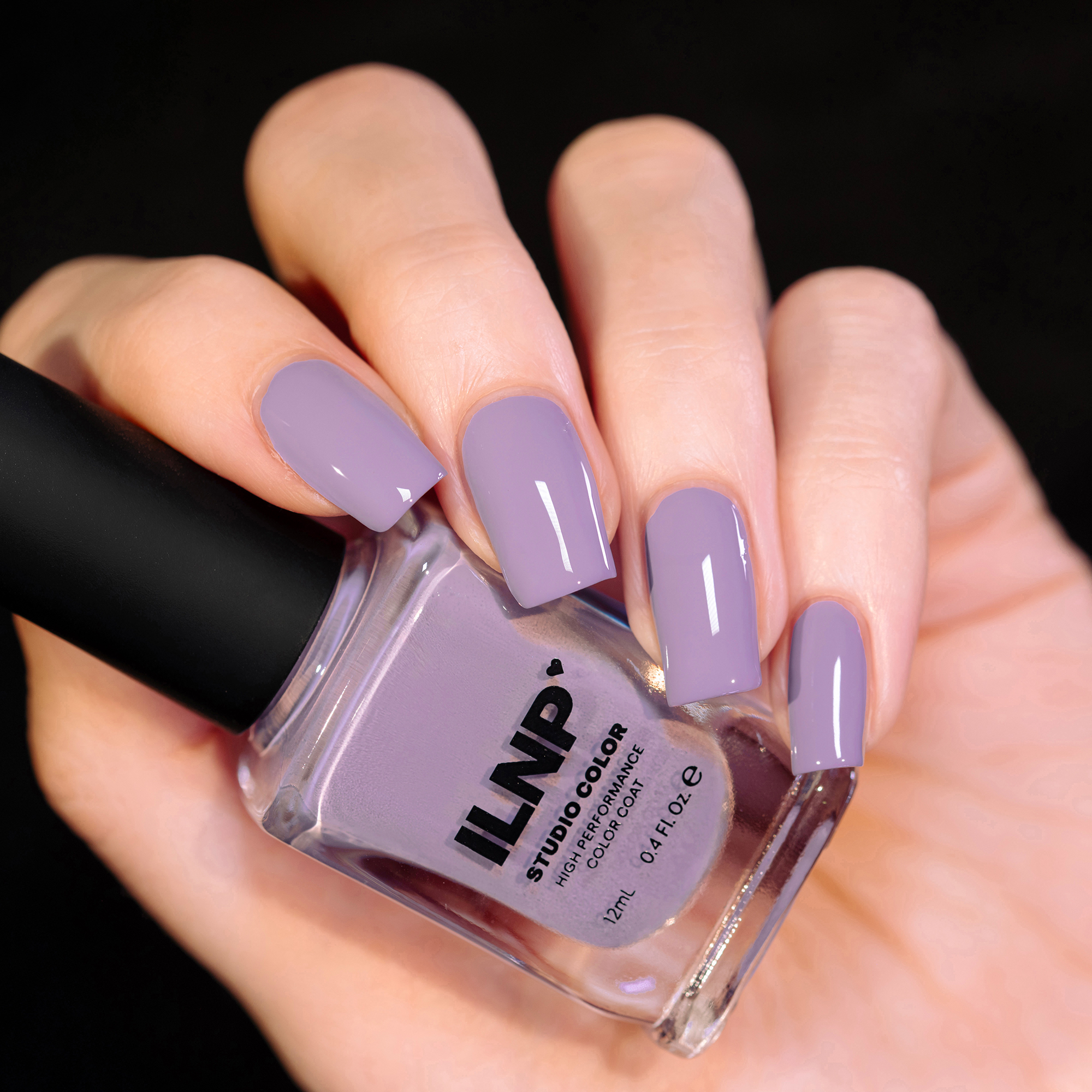 Milky Lavender Square With Gloss Milky Lavender Square With Gloss — Lavender Nails