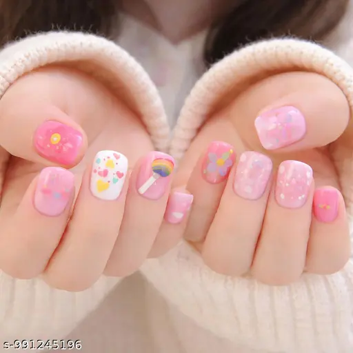 Glossy Visual Idea — Nails for Kids