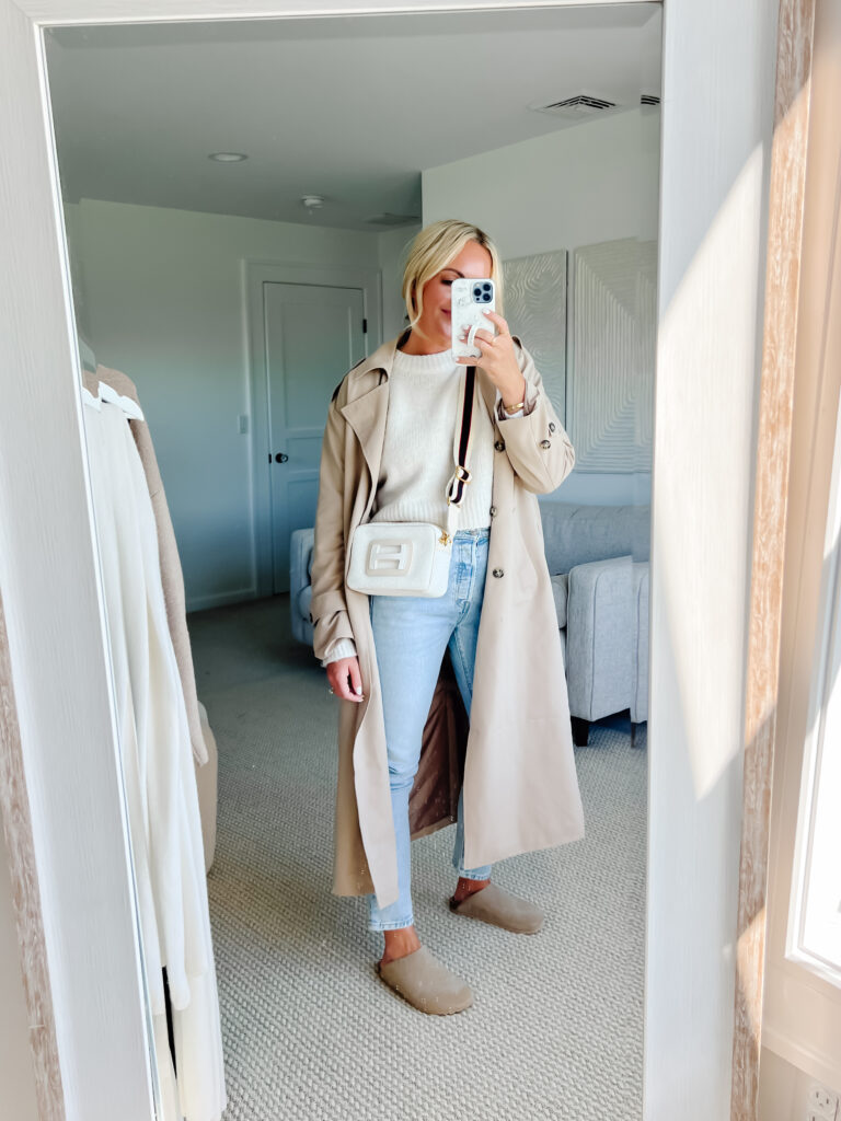 Beige Clogs Outfit Idea Beige Clogs Outfit Idea — Capsule Wardrobe