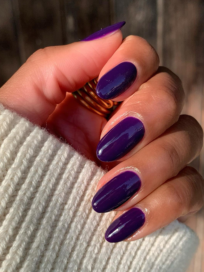 15 Chic Purple Nails That Prove It's the Shade of the Season | Who What Wear