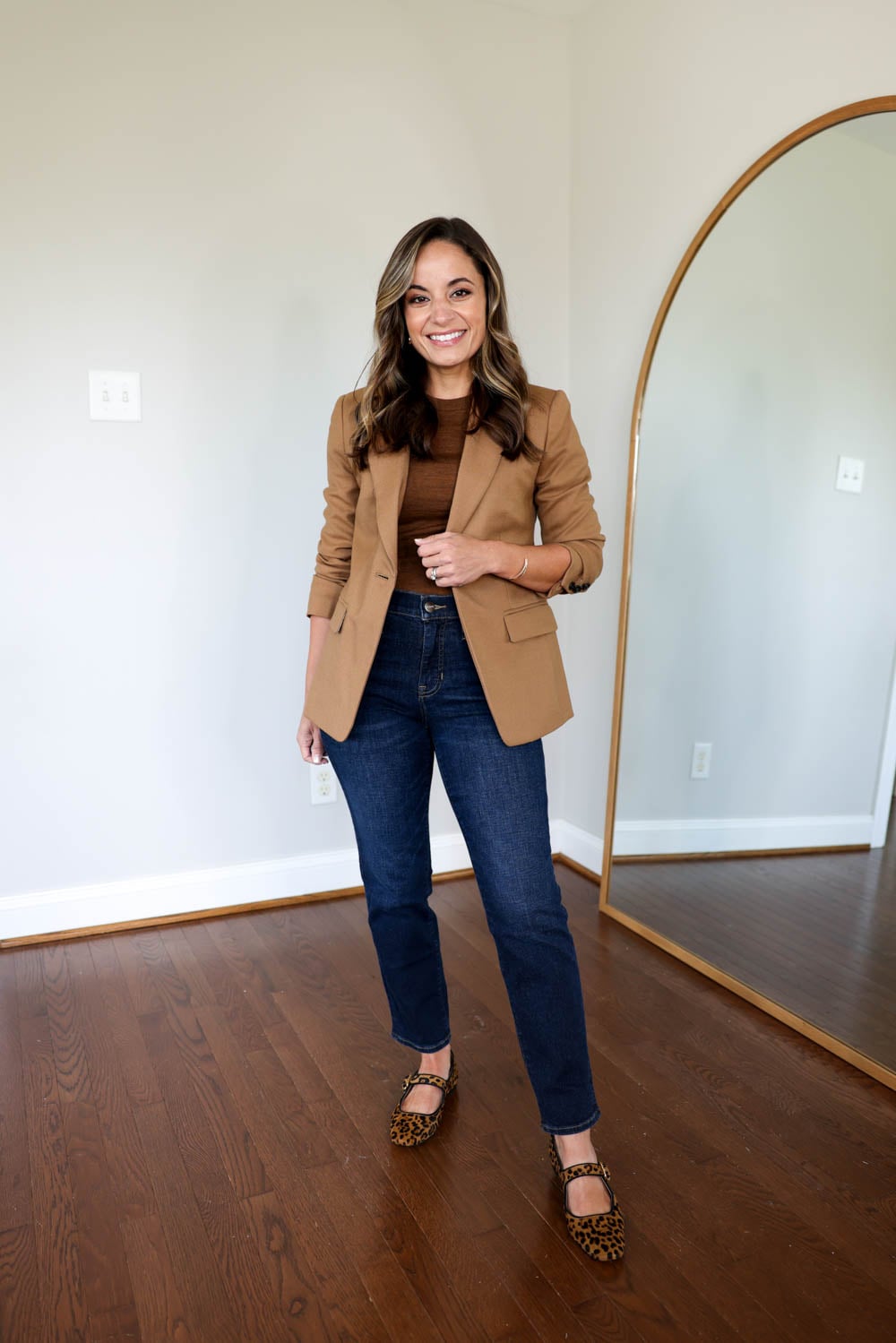Leopard Print Pointed-Toe Flats Outfit Idea Leopard Print Pointed-Toe Flats Outfit Idea — Everyday Outfits