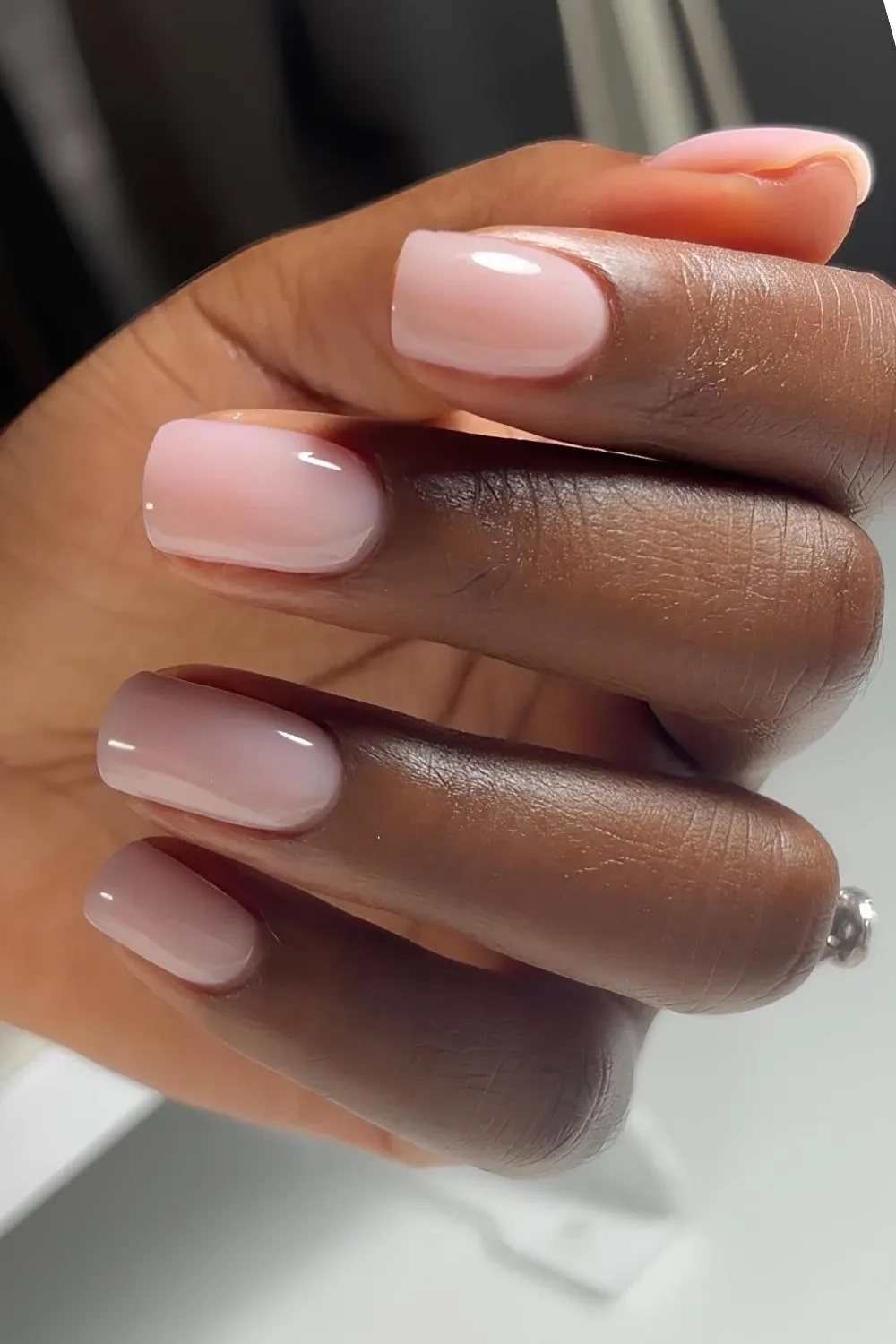 29 Clean Girl Manicure With Simple Glossy Nails