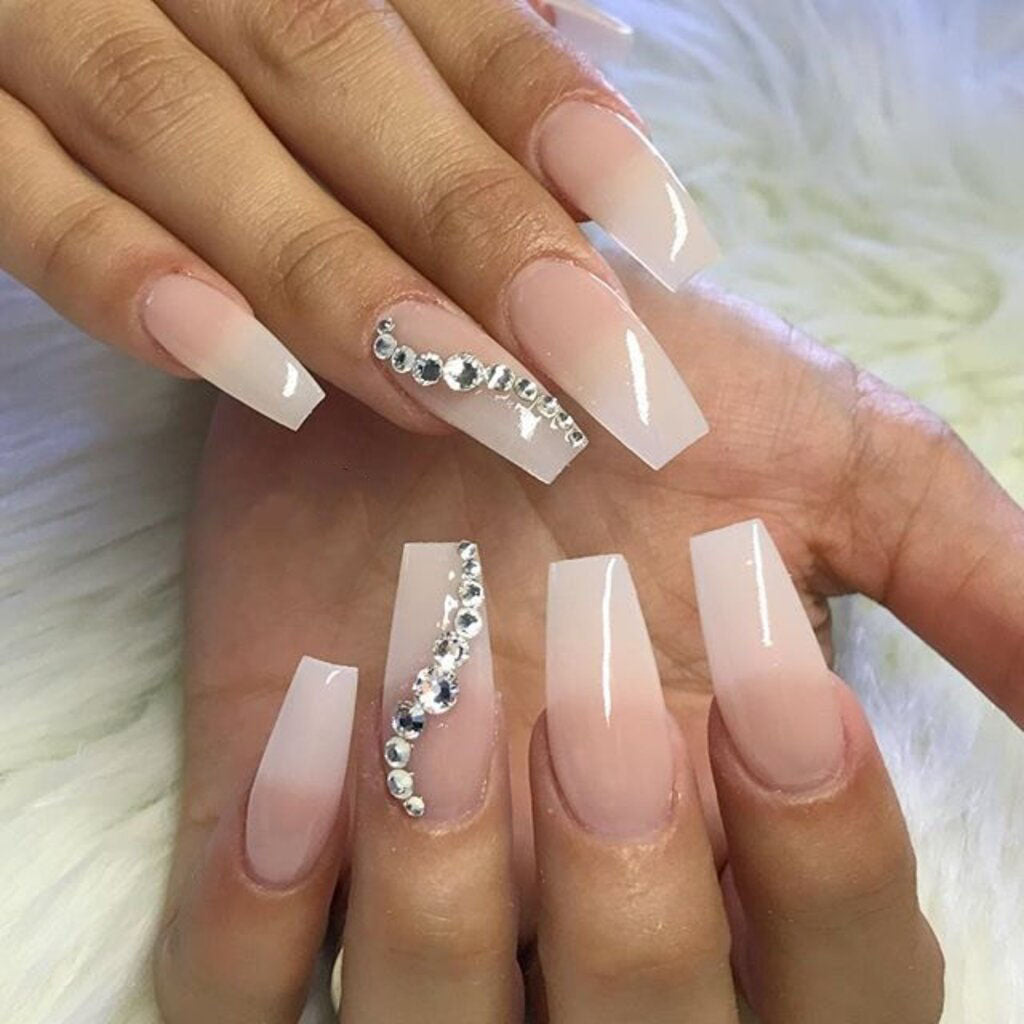 Wedding Visual Idea Wedding Visual Idea — Rhinestone Nails