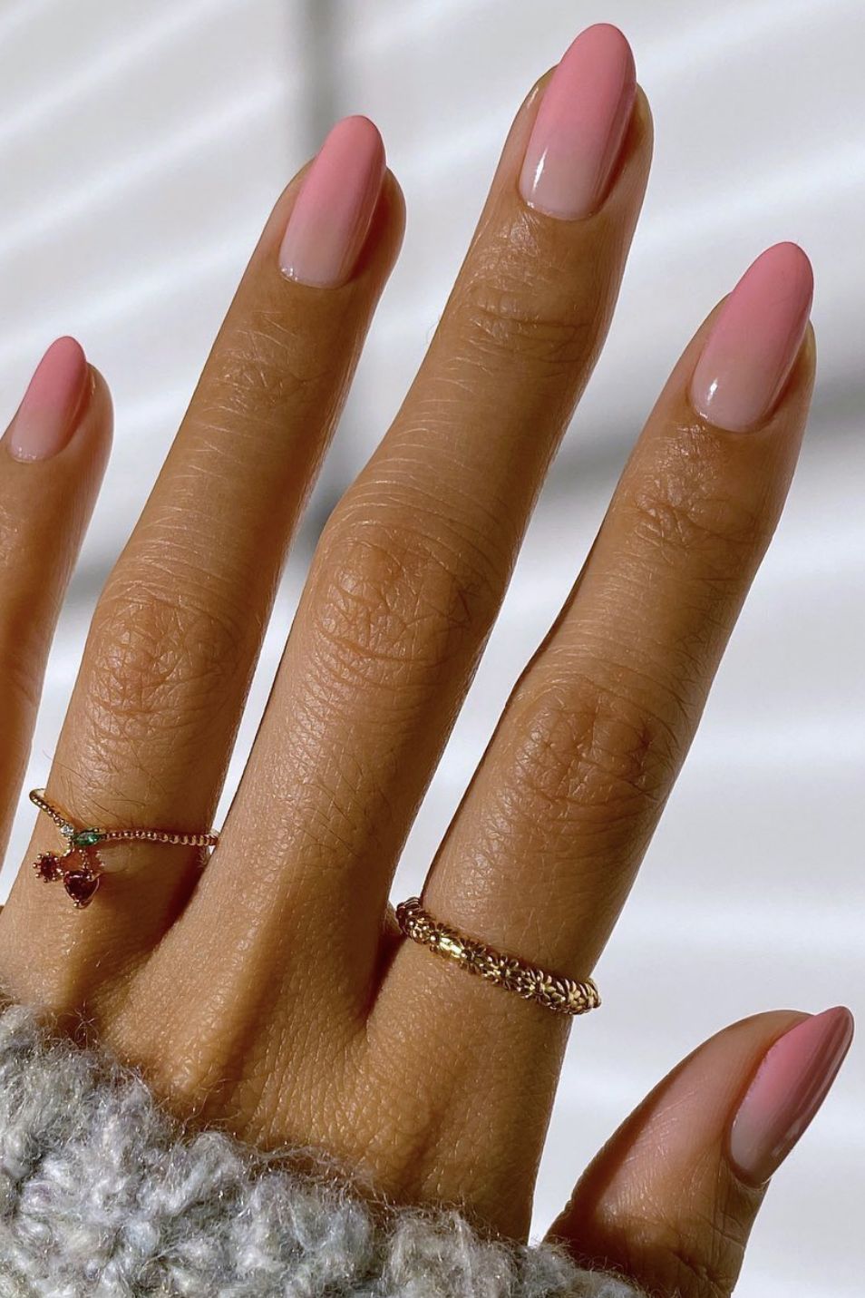 Hot Pink to Yellow Glossy Ombre Hot Pink to Yellow Glossy Ombre — Ombre Nails