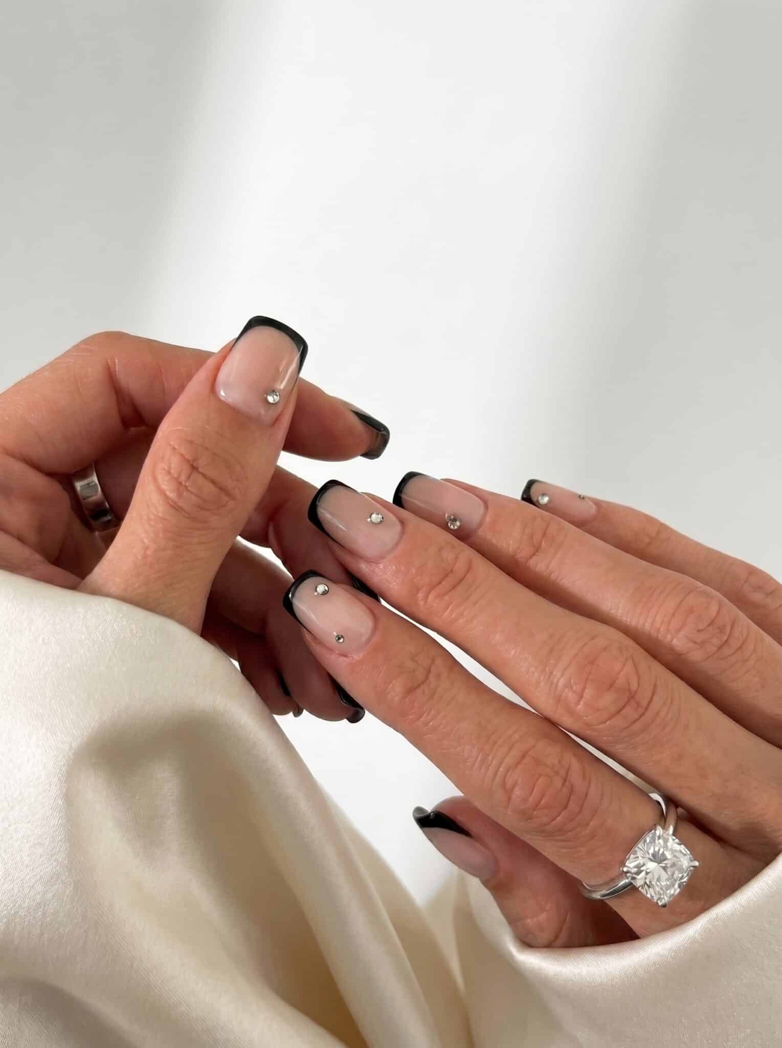 Elegant Bridal Visual Idea Elegant Bridal Visual Idea — Micro French Nails