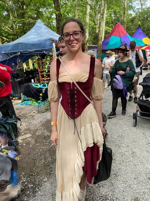 White Sneakers Outfit Idea — Renaissance Faire Outfits