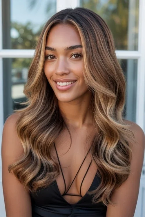 Smoky Caramel-Toned Balayage Long Hair: 22 Gorgeous Ideas for 2026