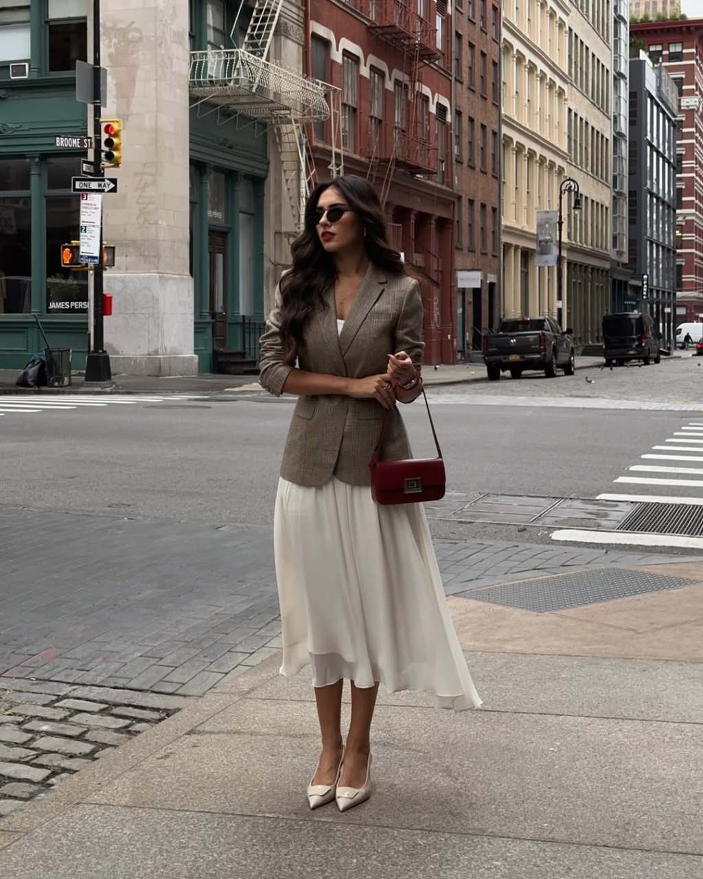 Nude Pointed-Toe Heels Outfit Idea Nude Pointed-Toe Heels Outfit Idea — Old Money Outfits
