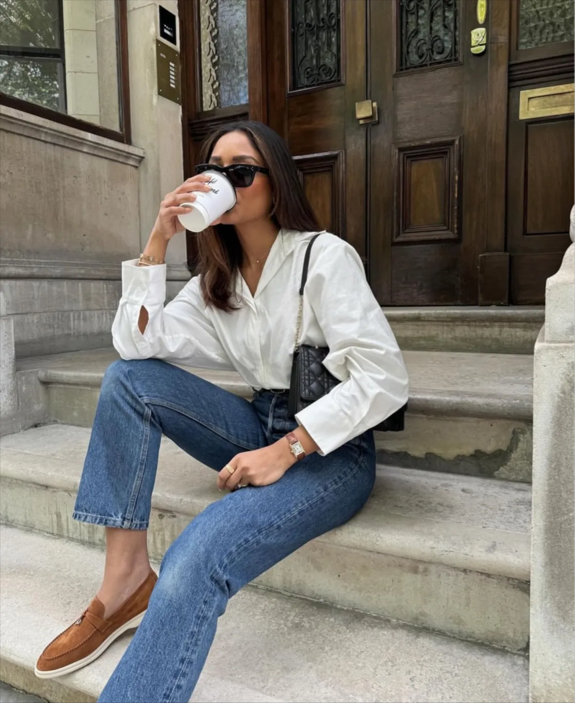 Casual Daytime Outfit Idea Casual Daytime Outfit Idea — Capsule Wardrobe