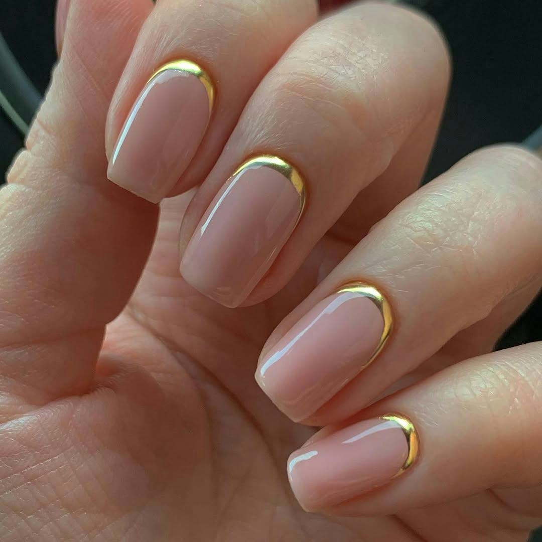 Reverse French Tip Nails Add A Modern Twist To The Classic Mani