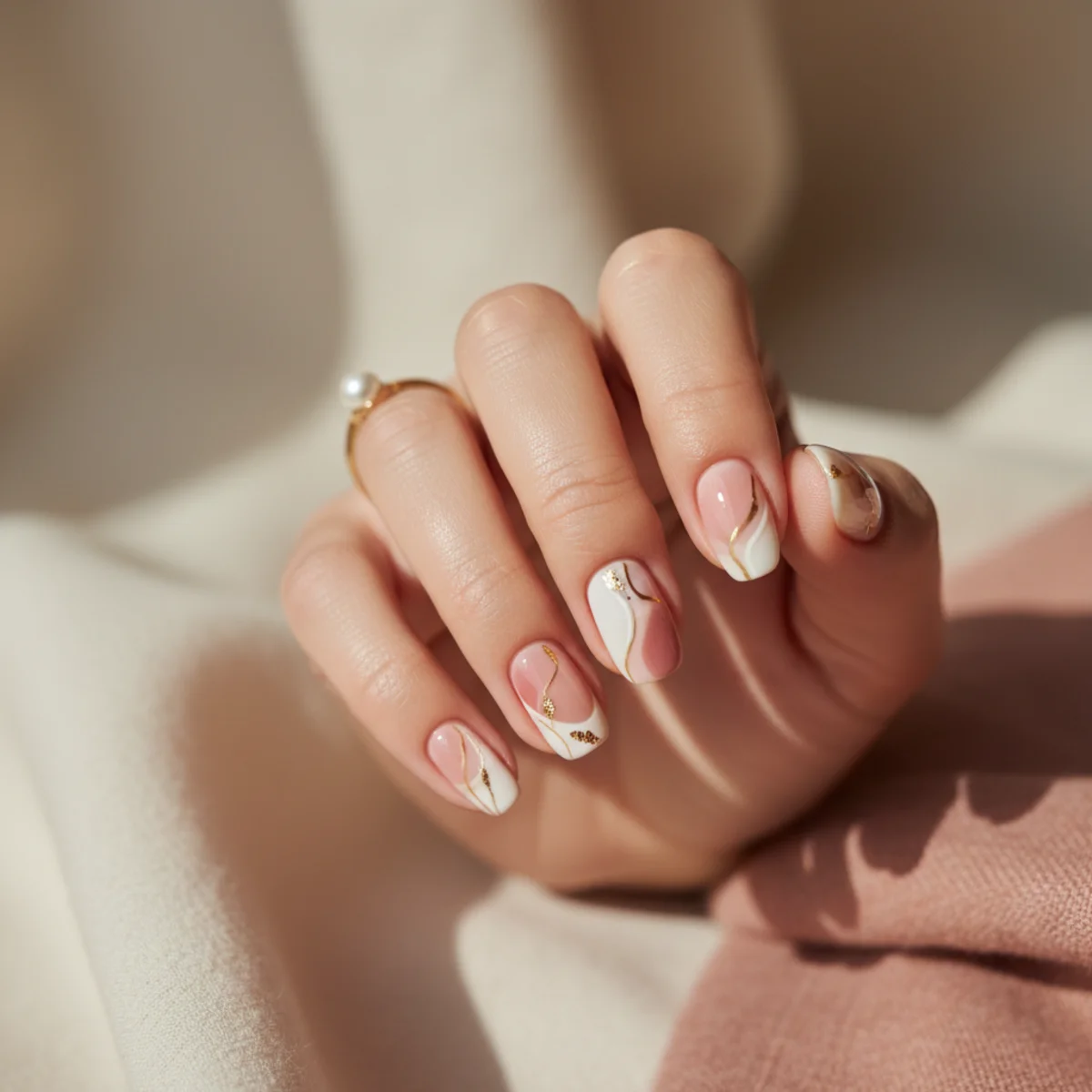 Elegant Sophisticated Visual Idea Elegant Sophisticated Visual Idea — Abstract Nails