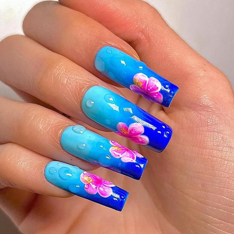 Clean Detailed Painting Visual Idea Clean Detailed Painting Visual Idea — Tropical Nails