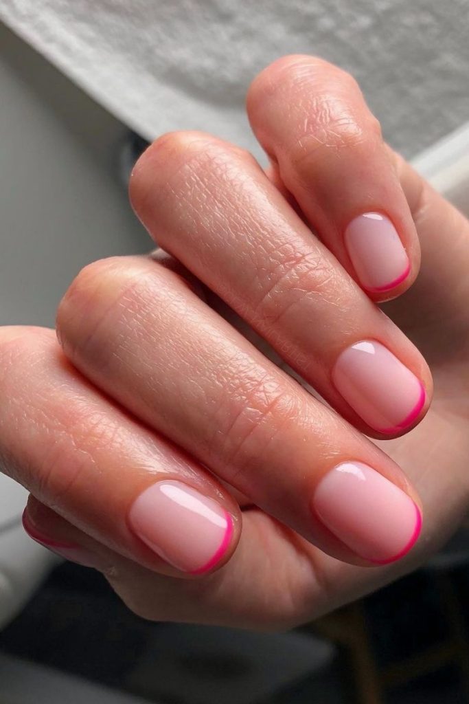 Visual Idea Visual Idea — Micro French Nails