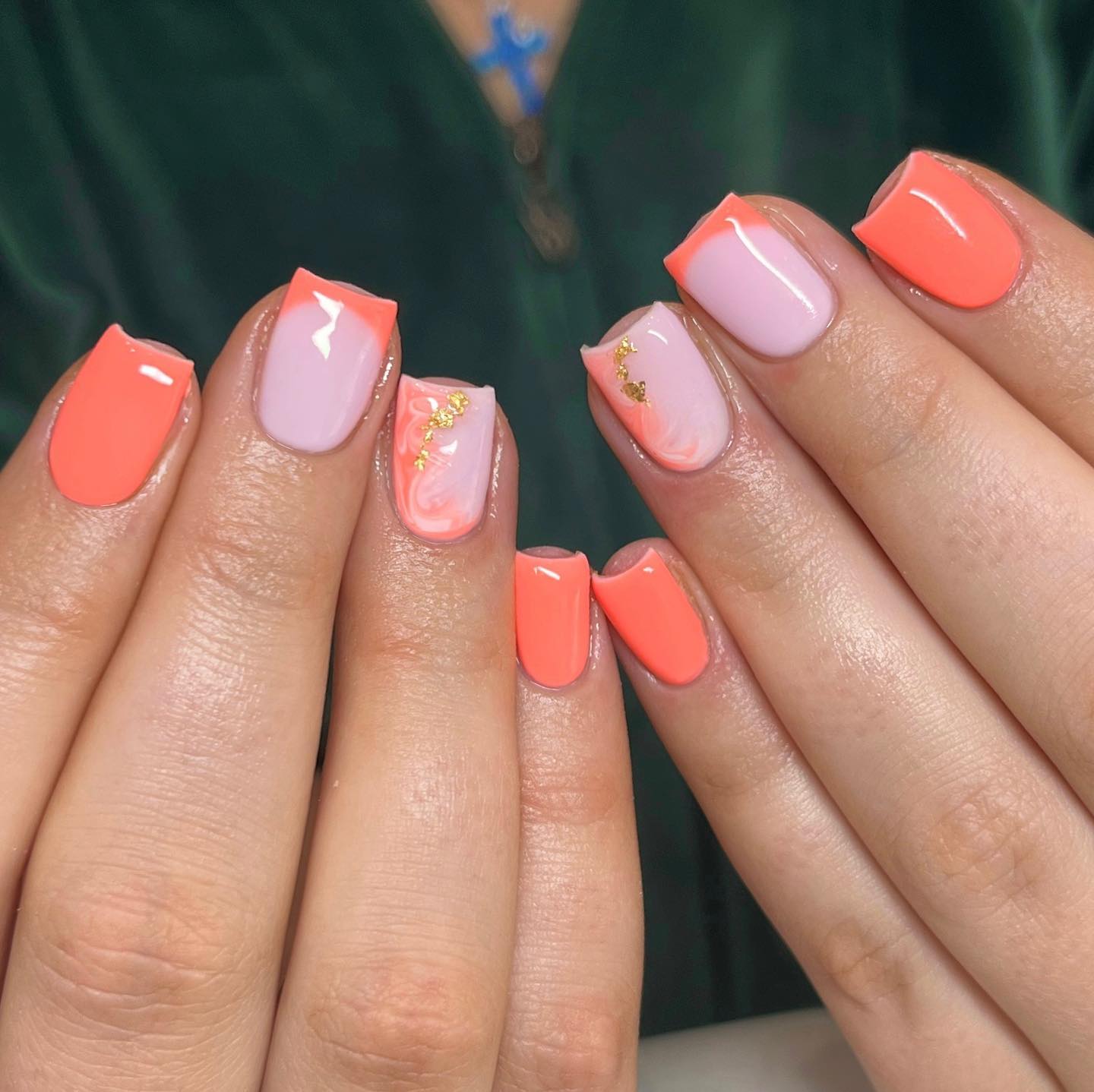 Nail Shape And Length E G Medium Almond Visual Idea Nail Shape And Length E G Medium Almond Visual Idea — Coral Nails