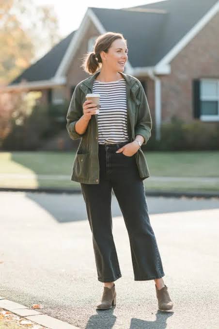 Taupe Ankle Boots Outfit Idea Taupe Ankle Boots Outfit Idea — Everyday Outfits