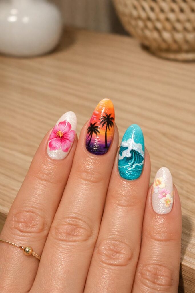 Visible Visual Idea Visible Visual Idea — Tropical Nails
