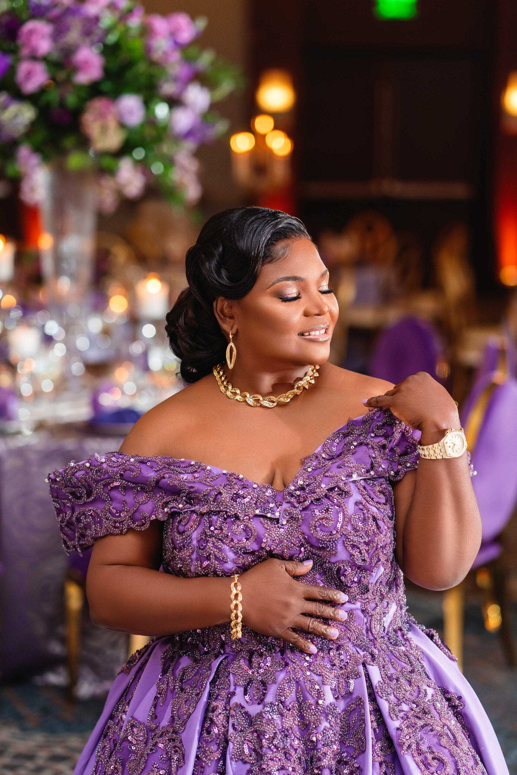 Opulent Sequin Ballgown for a Milestone Birthday Opulent Sequin Ballgown for a Milestone Birthday — 50th Birthday Outfits