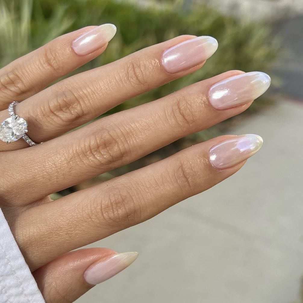 Shimmer Pearlescent Visual Idea Shimmer Pearlescent Visual Idea — Work Nails