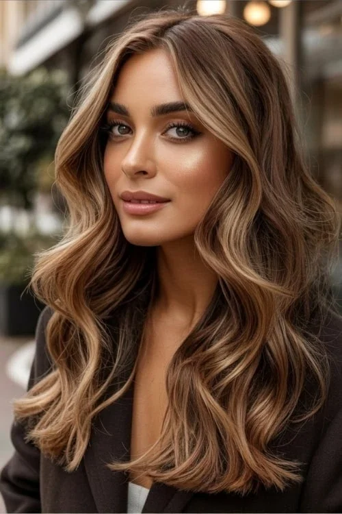 Smoky Caramel-Toned Balayage Long Hair: 22 Gorgeous Ideas for 2026