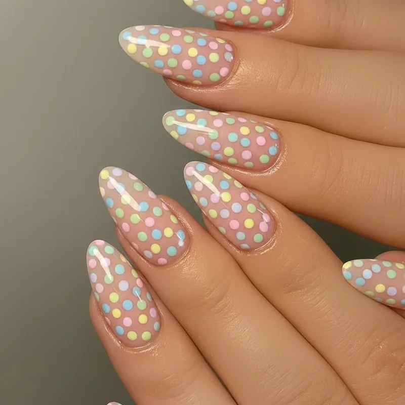 26 Polka Dot Nails Trend: Cute and Stylish Manicure Ideas