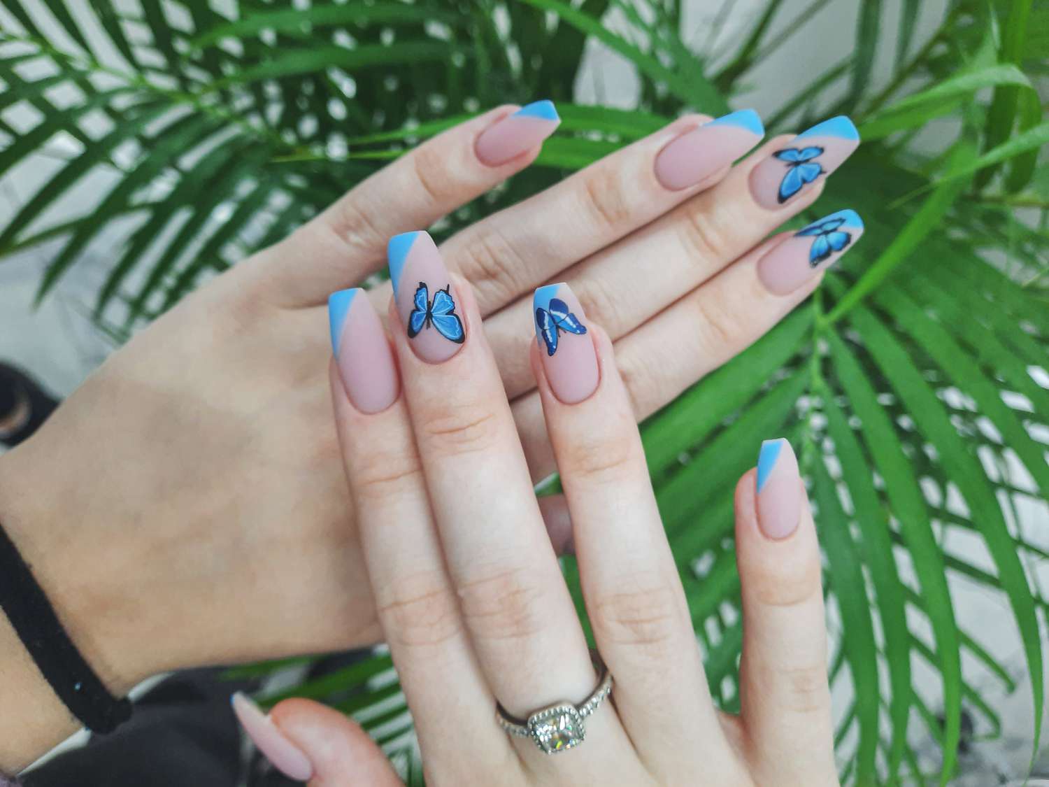 Matte Visual Idea — Acrylic Nails