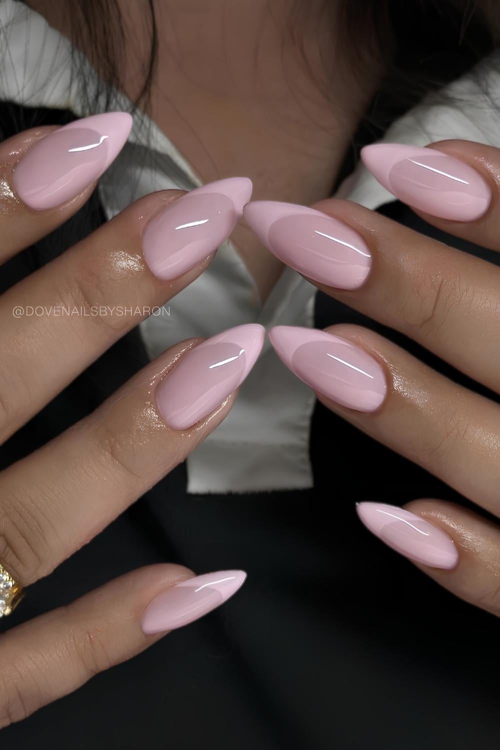 30 Pink French Tip Nail Designs That Are Way Too Cute