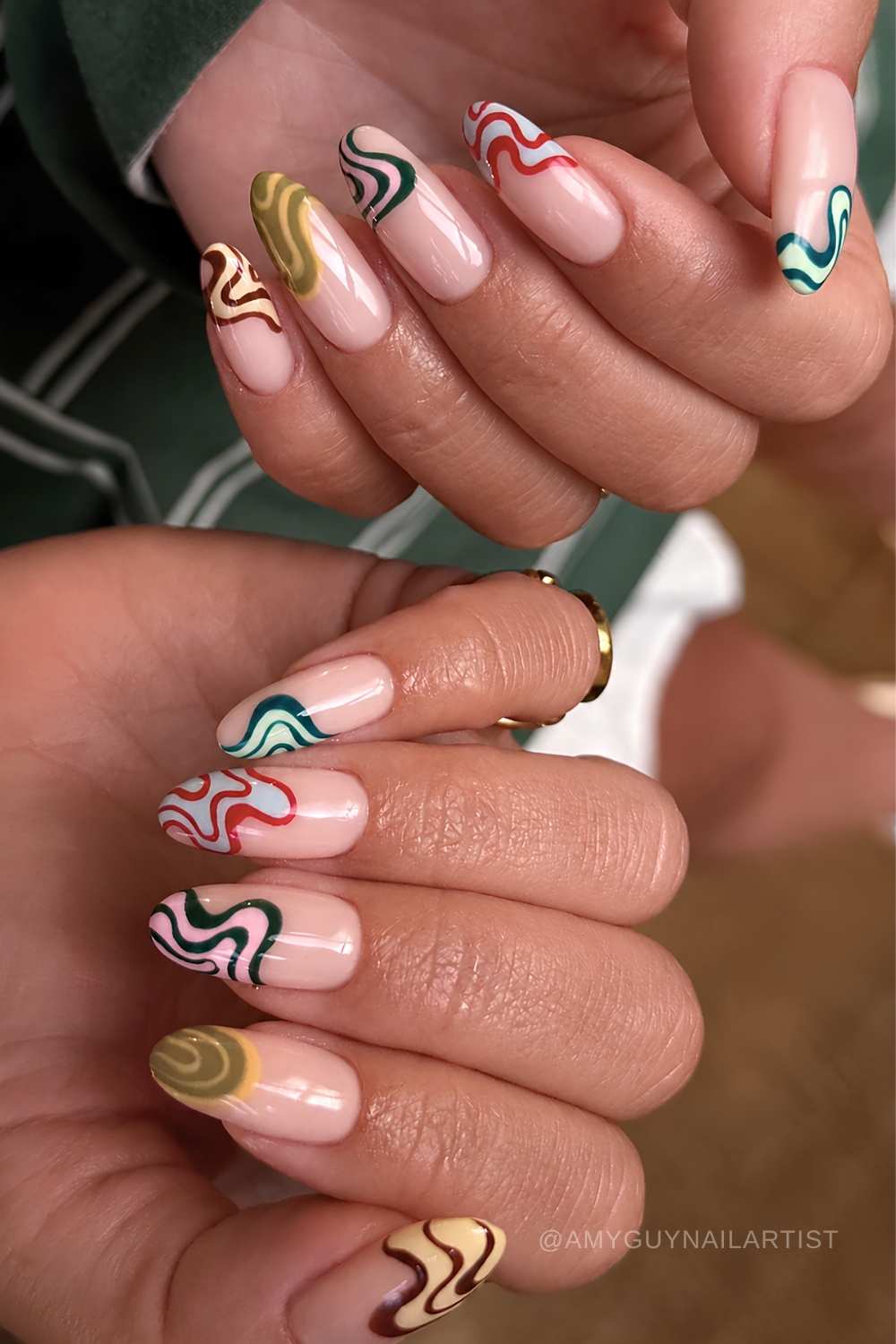 Playful Vibrant Visual Idea Playful Vibrant Visual Idea — Abstract Nails
