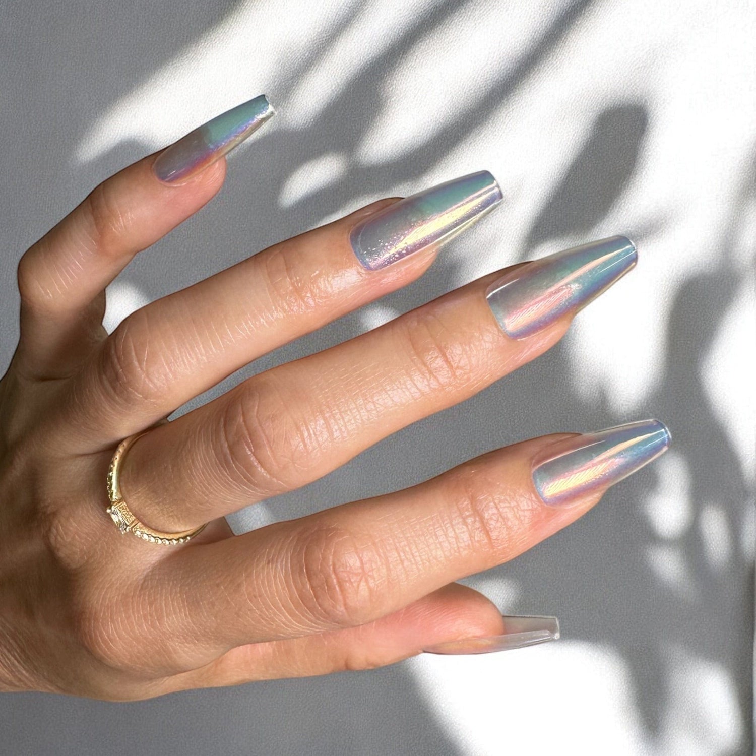 Classic French Medium Coffin Nails