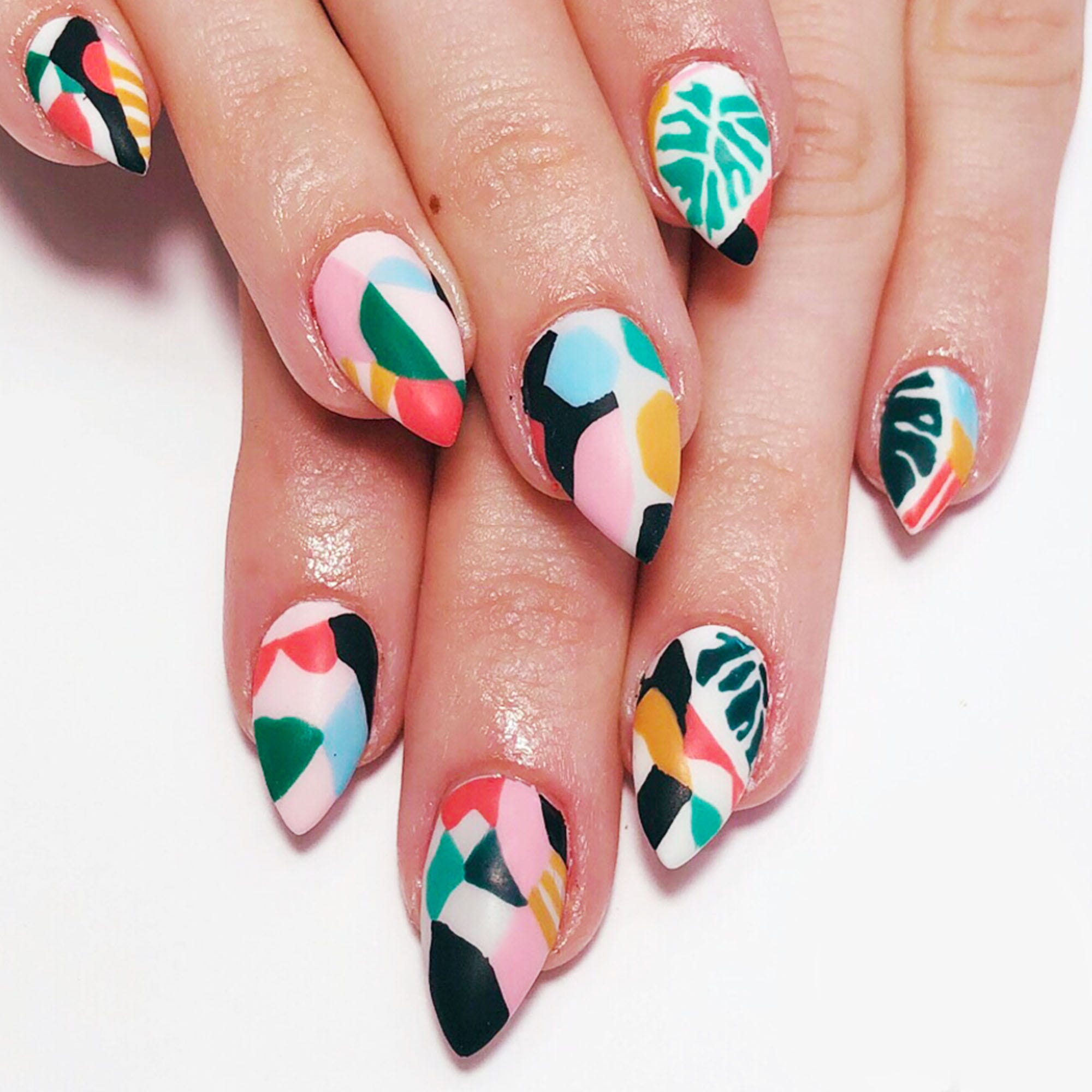 Matte Visual Idea — Nail Art