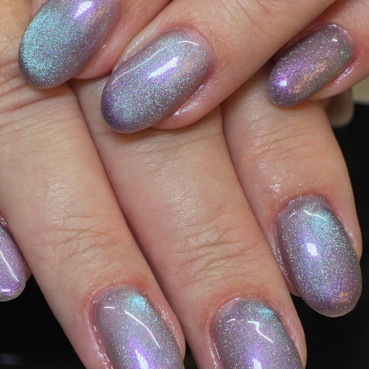 Shimmer Visual Idea — Builder Gel Nails