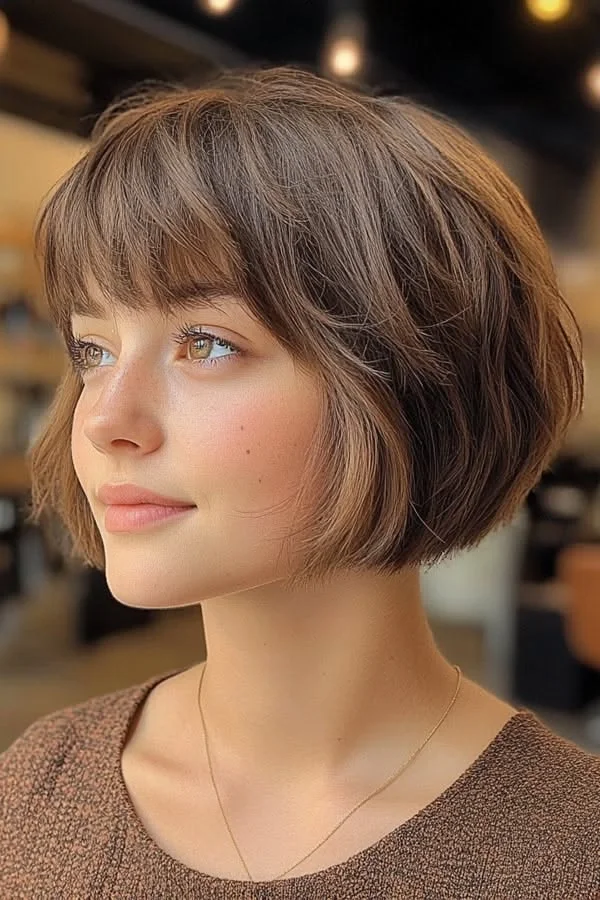 23 Short Bob with Bangs: Stylish Haircut Ideas