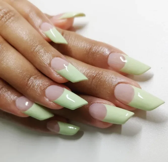 26 Lipstick Nails: The Trendy Nail Shape Everyone Is Talking About