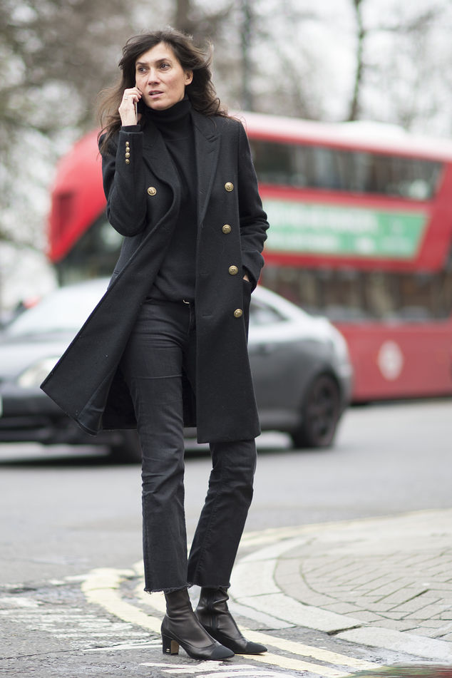 Chic Monochromatic Black for Smart Casual Chic Monochromatic Black for Smart Casual — Basic Outfits