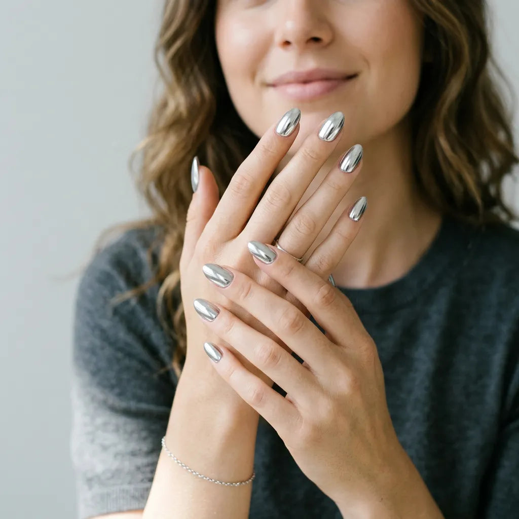 Chrome Nail Powder: The Complete Guide to Mirror-Finish Magic – Beetles Gel Polish