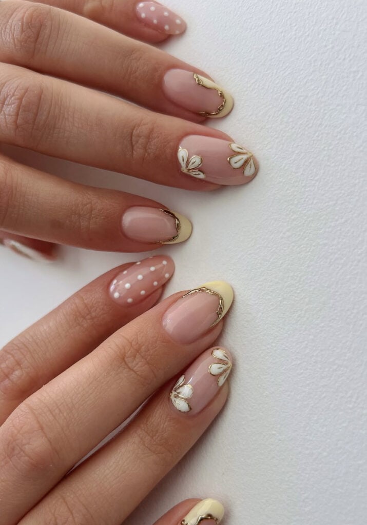 Spring Visual Idea — Gel Nails