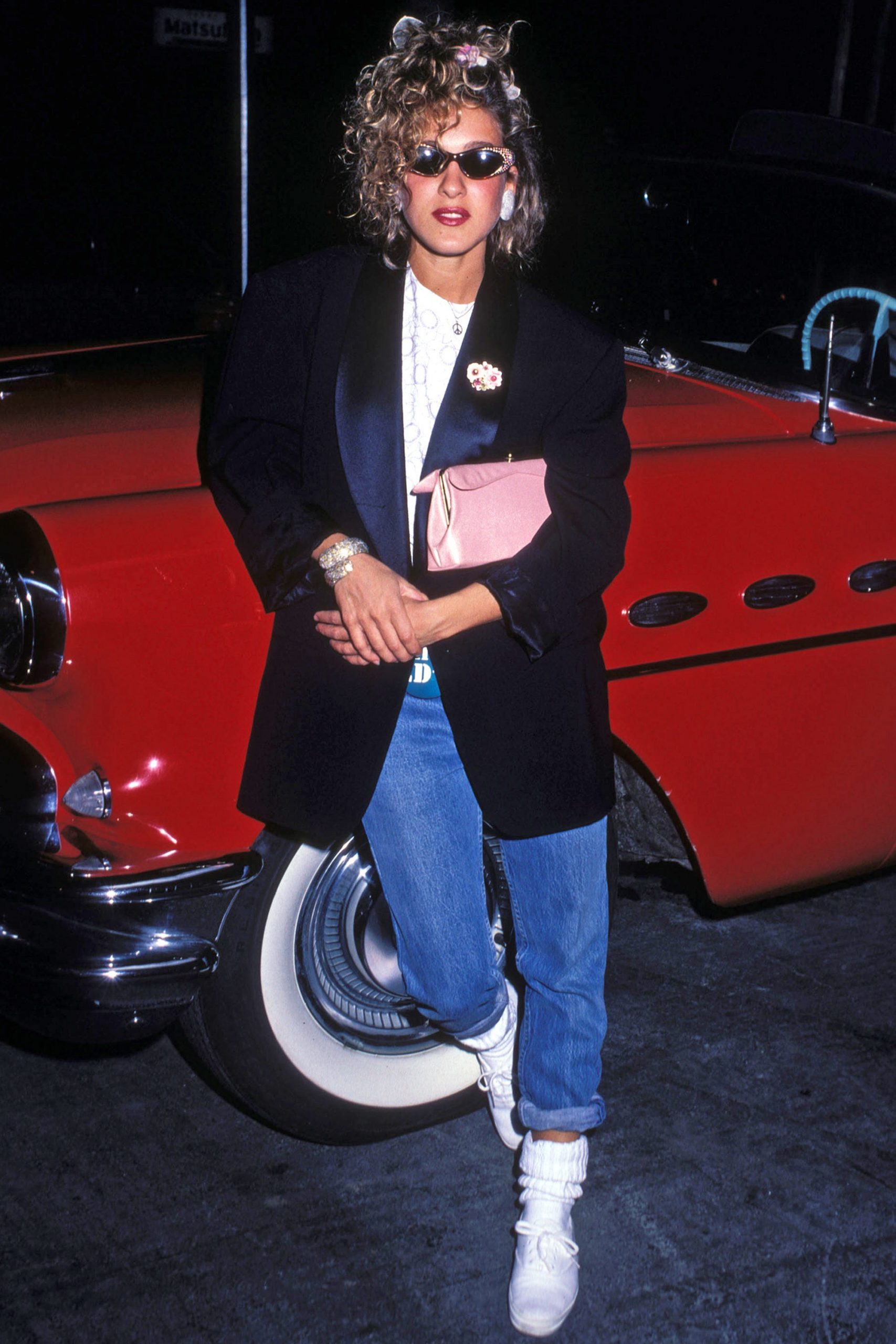 Tuxedo Blazer with Denim: Elevated Casual 80s Style Tuxedo Blazer with Denim: Elevated Casual 80s Style — 80s Outfits