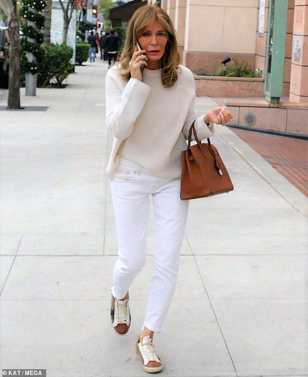 Cream Sweater and White Jeans Cream Sweater and White Jeans — Coastal Grandmother Outfits